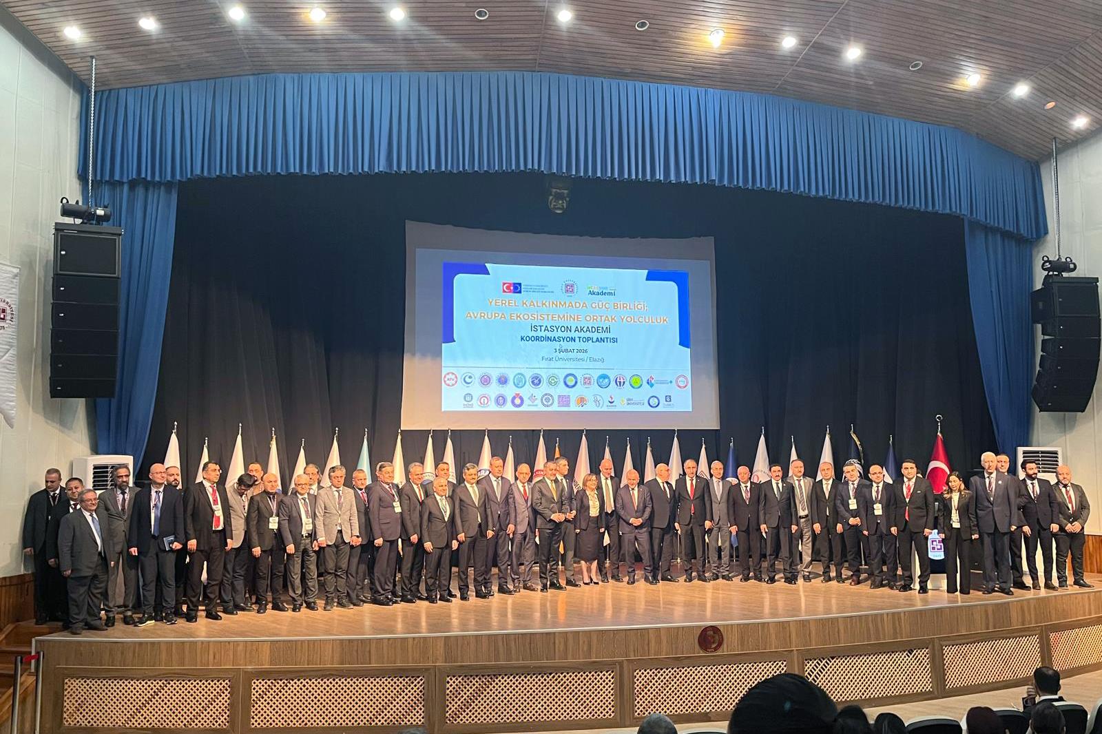 Rektörümüz Prof. Dr. Nihat Şındak “İstasyon Akademi Koordinasyon” Toplantısına Katıldı